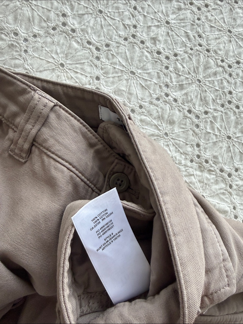 TNA Aritzia Supply Cargo Pants in Taupe Gray - Picture 3 of 5